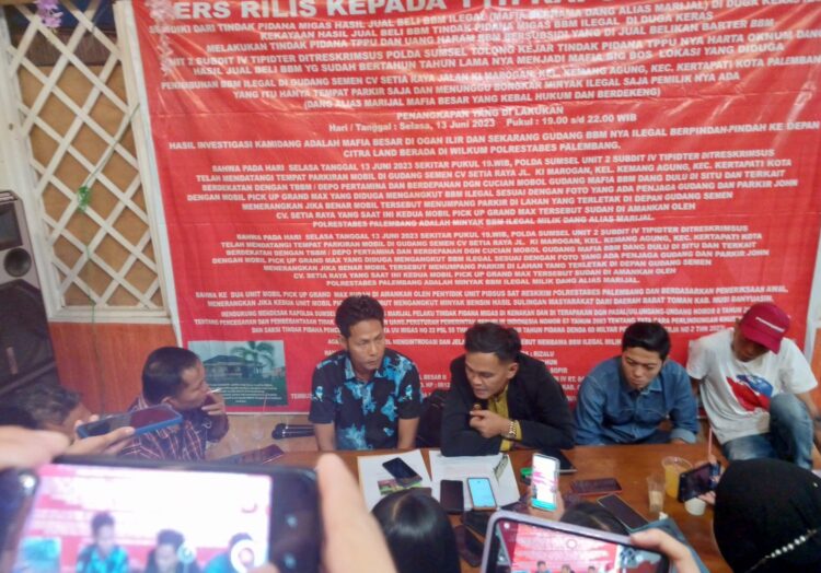 LSM MAK dan POSE RI Akan Lakukan Aksi Damai Mendorong Kapolda Sumsel Menuntaskan Terkait Kasus Dugaan Gudang BBM Ilegal Marijal Alias Dang