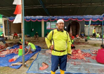 Masjid Jami Muhammadiyah Melaksanakan Sholat Idul Adha Dan Pemotongan Hewan Kurban