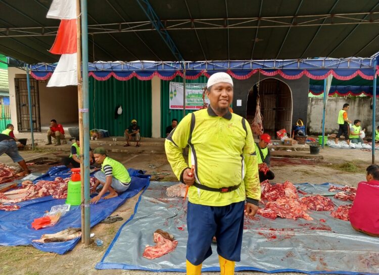 Masjid Jami Muhammadiyah Melaksanakan Sholat Idul Adha Dan Pemotongan Hewan Kurban
