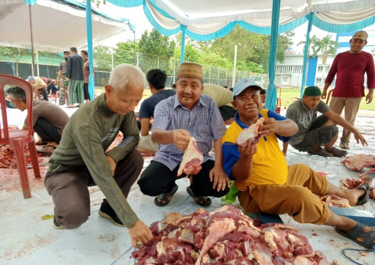 Universitas Islam Negeri (UIN) Raden Fatah Palembang Melaksanakan Pemotongan Hewan Qurban