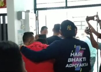Menjelang Hari Bhakti Adhyaksa Kejari Tanggamus, Melakukan Penahanan 3 Orang Tersangka Kasus Korupsi