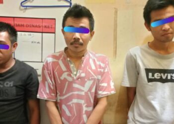 Satresnarkoba Polres Tanggamus Bekuk Tiga Orang Diduga Pengedar Sabu