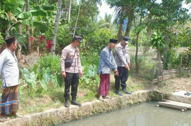Polsek Sumberejo Identifikasi Korban dan TKP Anak Tenggelam