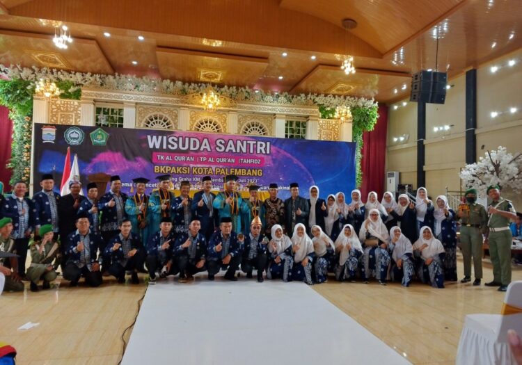 Wisuda Santri TK Al Qur’an/TP Al Qur’an/ Tahfidz BKPAKSI Kota Palembang