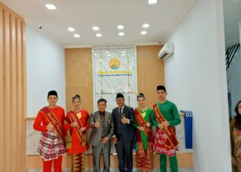 Peresmian Gedung Kantor Bank Palembang Beralamat Di Jalan. Suekarno Hatta