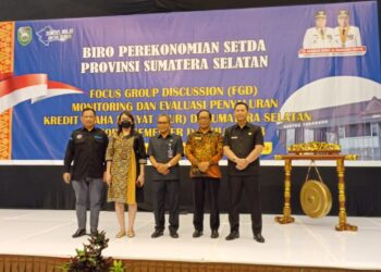 Focus Grup Discussiin FGD monitoring dan evaluasi penyaluran Kredit Usaha Rakyat KUR di Sumsel