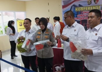 Ditkrimsus Polda Sumsel Ungkap Kasus Tindak Pidana Migas