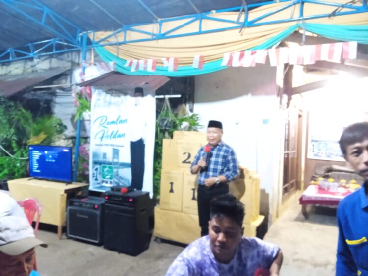 DPW PKB Provinsi Sumsel Drs.Ramlan Holdan Membuka Turnamen/Lomba Gaple Di Kecamatan Ilir Timur 1