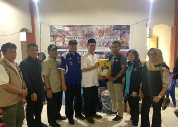 Gubernur Provinsi Sumsel H Herman Deru Melalui  Dinas Sosial Provinsi Sumsel Memberikan Bantuan Kebakaran