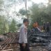 Polsek Talang Padang Identifikasi Kebakaran Rumah di Gunung Alip