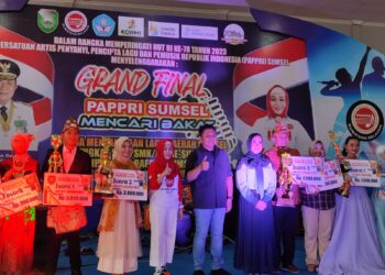 Grand Final Dan Penyerahan Piala Lomba Menyanyi Lagu Daerah Sumsel, Lomba Cipta Lagu Daerah Sumsel Dan Liga Dangdut