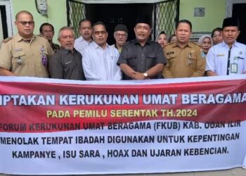 Deklarasi Damai, FKUB Ogan Ilir Himbau Tidak Kampanye Ditempat Ibadah