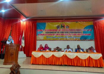 Bupati Tanggamus Menghadiri Pelatihan Mendongeng Bagi Guru IGTKI – PGRI 