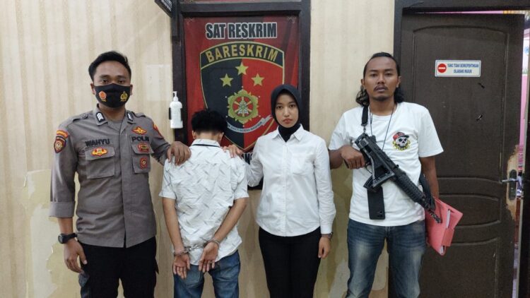 Wanita DPO Curas Ranmor Ditangkap Polsek Wonosobo dan Tekab 308 Presisi