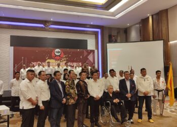 Pelantikan Pengurus Indonesia Karetedo INKADO Provinsi Sumatera Selatan Masa Bakti 2023-2028