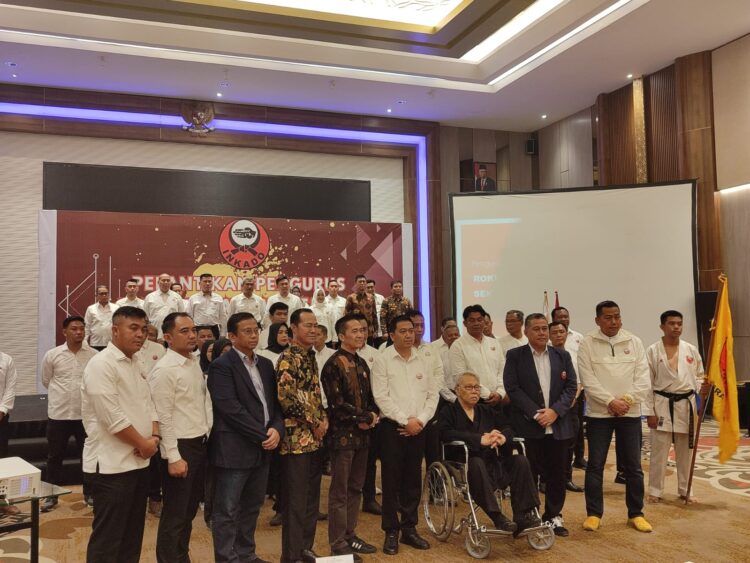 Pelantikan Pengurus Indonesia Karetedo INKADO Provinsi Sumatera Selatan Masa Bakti 2023-2028