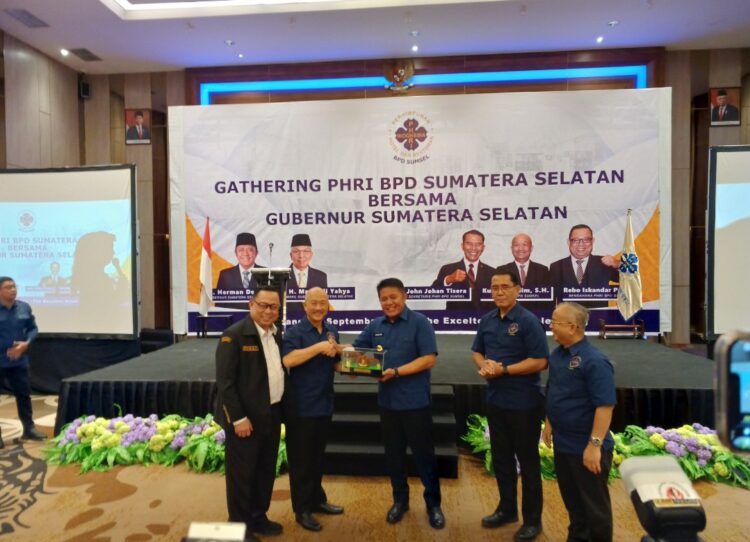 Gathering Perhimpunan Hotel dan Restoran Indonesia (PHRI) Badan Pimpinan Daerah (BPD) bersama Gubernur Sumatera Selatan
