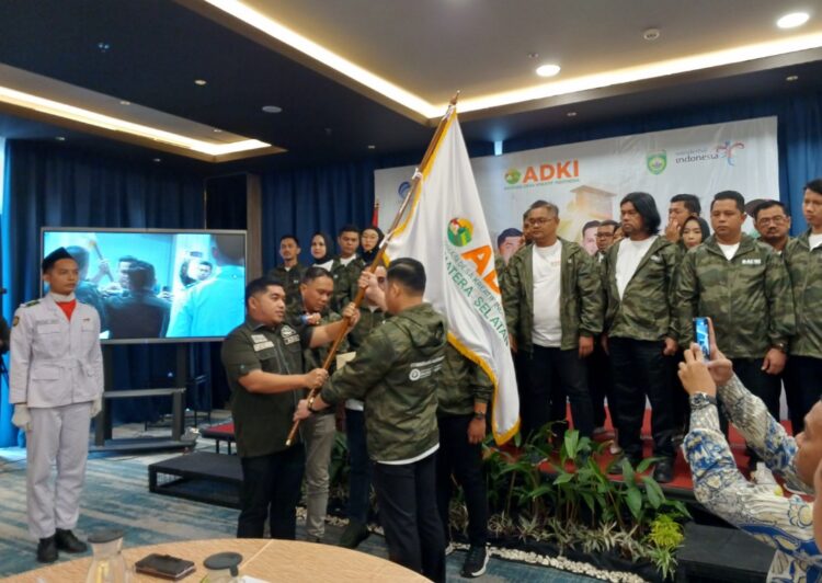 Pengukuhan Asosiasi Desa Kreatif Indonesia ADKI Provinsi Sumatera Selatan