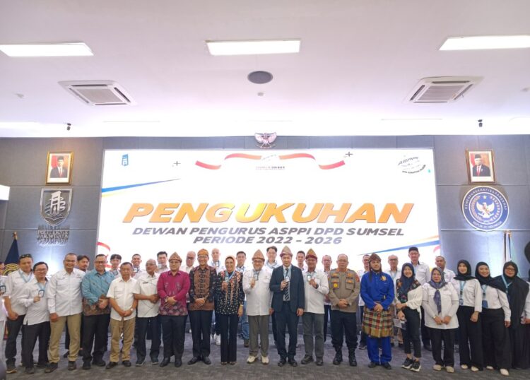 Pengukuhan Dewan Pengurus Daerah Asosiasi Pelaku Pariwisata Indonesia DPD ASPPI Sumsel