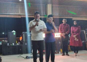 Silahturahmi Mantan Bupati Banyuasin Periode 2018-2023 H.Askolani dan Wakil Bupati H. Slamet Somosentono, S.H Bersama Awak Media dan Lembaga Swadaya Masyarakat Banyuasin