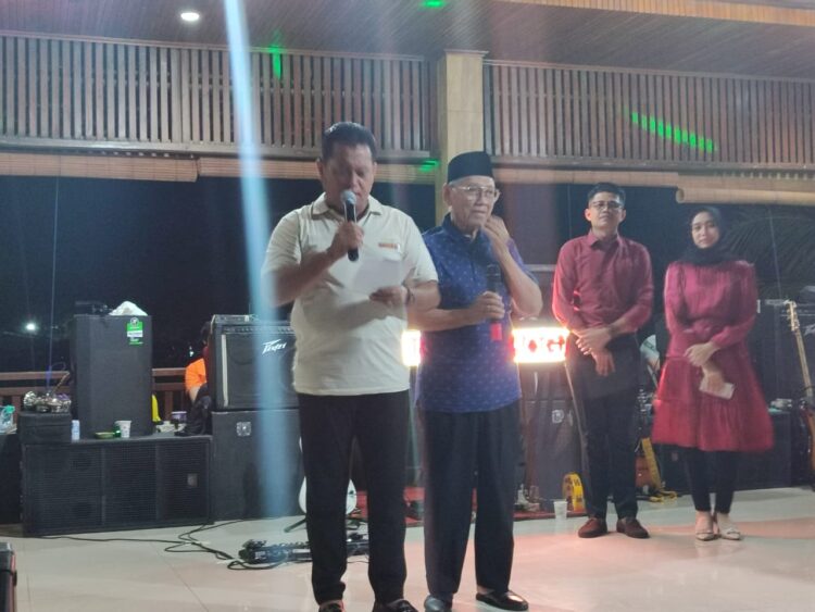 Silahturahmi Mantan Bupati Banyuasin Periode 2018-2023 H.Askolani dan Wakil Bupati H. Slamet Somosentono, S.H Bersama Awak Media dan Lembaga Swadaya Masyarakat Banyuasin