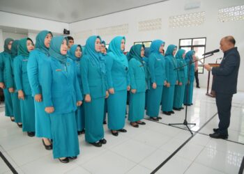 PJ Bupati Tanggamus Melantik Pengurus TP-PKK