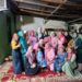 Ibu Joyce Sandra ST. Menghadiri Tahlilan 40 hari Almarhumah Heri Maryati Binti H Zainal Basri Warga Talang Kelapa