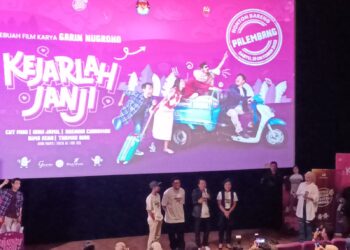 KPU Gelar Nobar Film Kepemiluan “Kejarlah Janji” di Palembang Sebagai Media Sosialisasi dan Pendidikan Pemilih Pemilu 2024