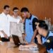 Presiden Joko Widodo Kunjungan Sekolah ke SMK 2 Kota Palembang