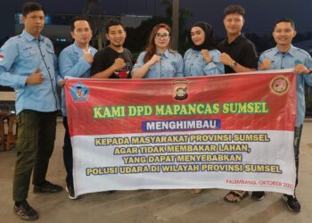 Polda Sumsel Dan DPD Mapancas Serukan Pemilu Damai Dan Aman