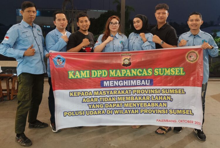 Polda Sumsel Dan DPD Mapancas Serukan Pemilu Damai Dan Aman