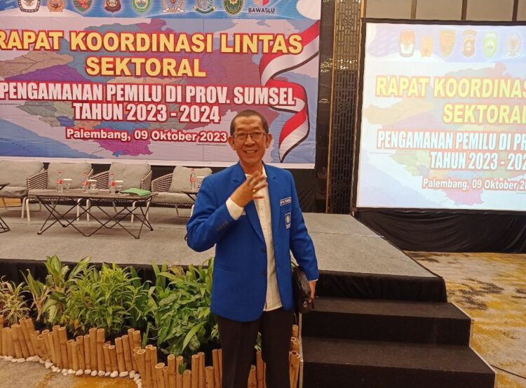 Calon Legislatif Caleg DPRD Provinsi Sumatera Selatan Dapil 7 Partai PAN Idianto Rasyid SE Hadir Rapat Koordinasi Lintas Sektoral, Operasi Mantap Brata Musi 2023-2024