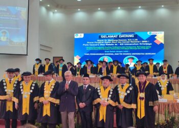Unsri Menggelar Upacara Dies Natalis ke-63 Berharap Lebih Maju Dalam Penelitian dan Inovasi