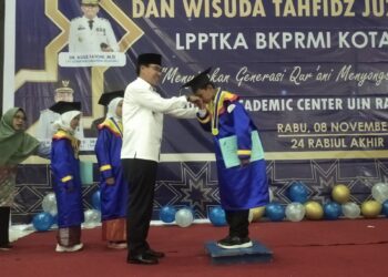 Wisuda Santri TK/TPA Anggota XIX Dan Wisuda Tahfidz Juz 30 Angkatan II LPPTKA BKPRMI Kota Palembang