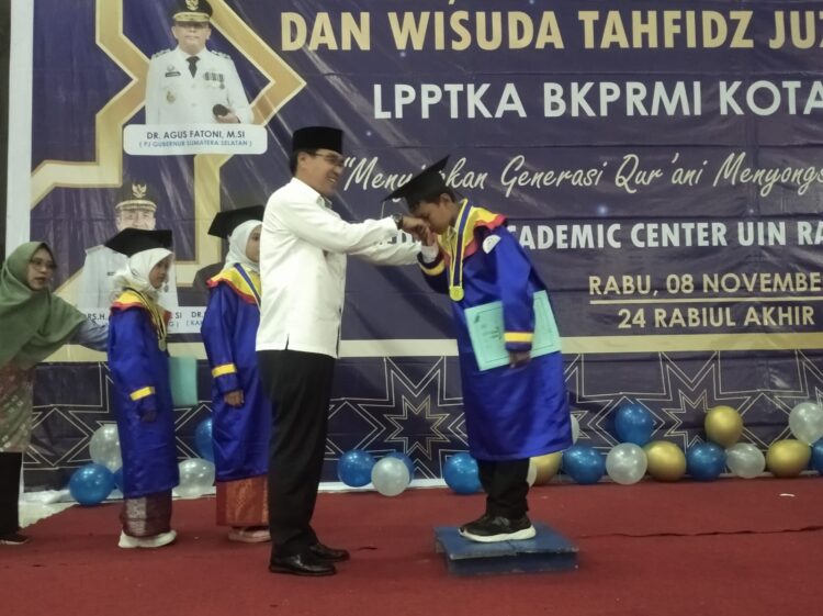 Wisuda Santri TK/TPA Anggota XIX Dan Wisuda Tahfidz Juz 30 Angkatan II LPPTKA BKPRMI Kota Palembang