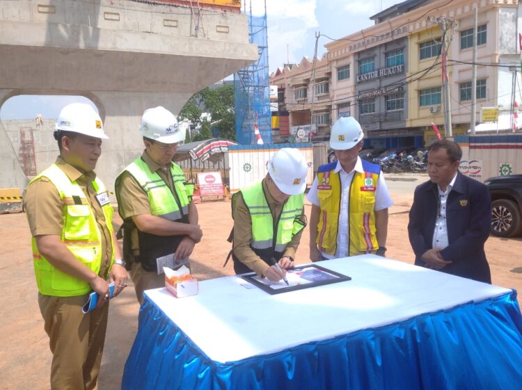 Peninjauan Penyambung Fly Over Sekip Palembang