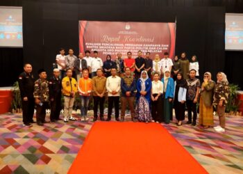 Rapat Koordinasi Evaluasi Pencalonan, Persiapan Kampanye Kepada Partai Politik Dan Calon DPD Provinsi Sumsel