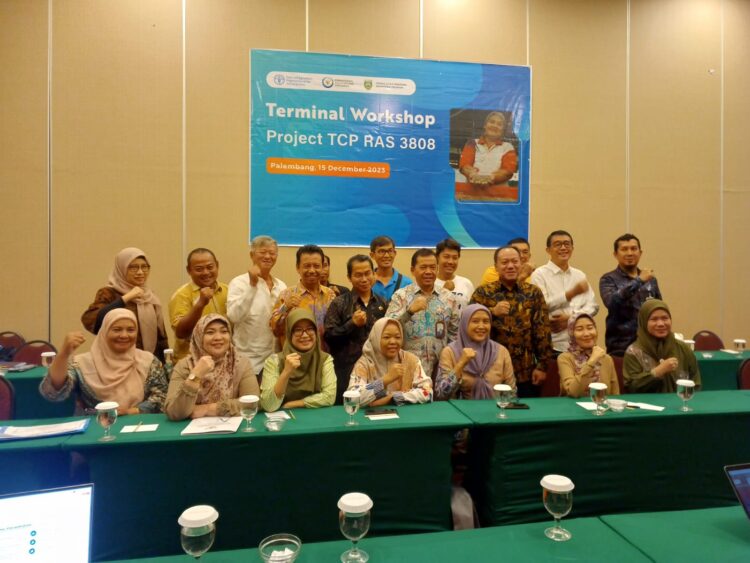 Lokakarya Akhir Proyek “Dukungan untuk Peningkatan dan adopsi inovasi dan praktik yang baik untuk intensifikasi dan perluasan budidaya perikanan yang berkelanjutan di Asia”