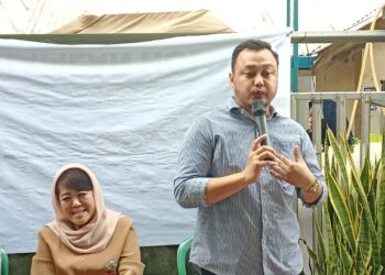 Moch Nofrando Triansyah Bersilaturahmi Dengan Warga Kelurahan Talang Kelapa