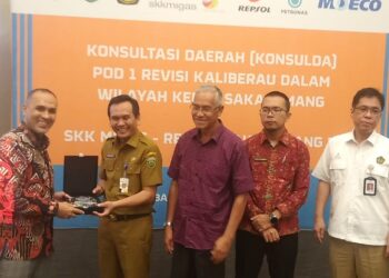 Rapat Konsultasi Terkait Revisi Rencana Pengembangan Lahan Pertama Lapangan Kaliberau Dalam Wilayah Kerja Sakakemang