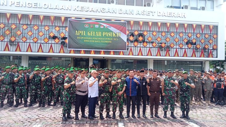Tim Was Mabesad Apresiasi Kesiapan Kodim 0418/Palembang dalam Menghadapi Pemilu 2024