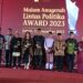 Zainal Abidin SH Menerima Penghargaan Malam Anugerah Lintas Politika Award 2023