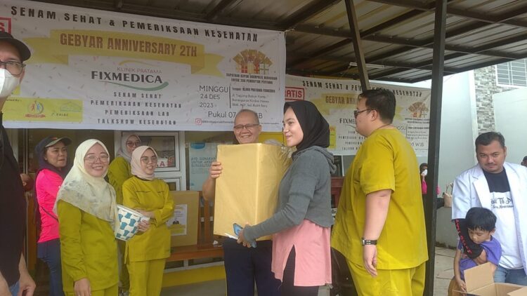 HUT Ke-2 Tahun Klinik Pratama FIXMEDICA Bagi-bagi Doorprize