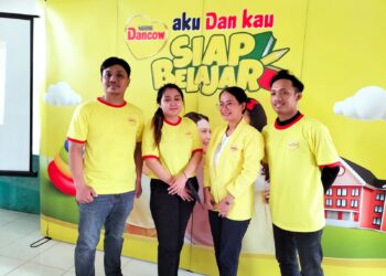 Dancow “Aku Dan Kau Siap Belajar” Di SD Negeri 40 Palembang