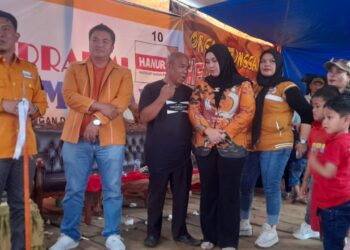 ILHAM MUSAINI Caleg Dapil 2 Bersama DAWINA Caleg Provinsi HANURA Gelar Silaturahmi dengan Pendukung