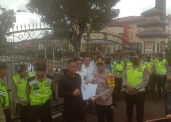 Datangi Polda Sumsel, BIDIK Sampaikan  Lapdu Dan Berharap Kepolisian Segera Melakukan Pemeriksaan
