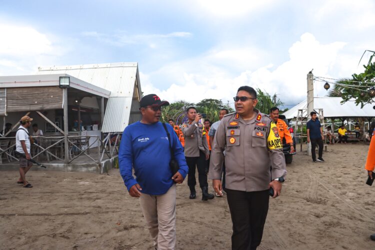 Pantau Lokasi Hiburan Di Lamsel Kapolres Himbau Pengelola THR Perhatikan Keselamatan Pengunjung