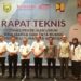 Rapat Teknis Dinas Pekerjaan Umum Bina Marga dan Tata Ruang (PUBMTR) Provinsi Sumatera Selatan