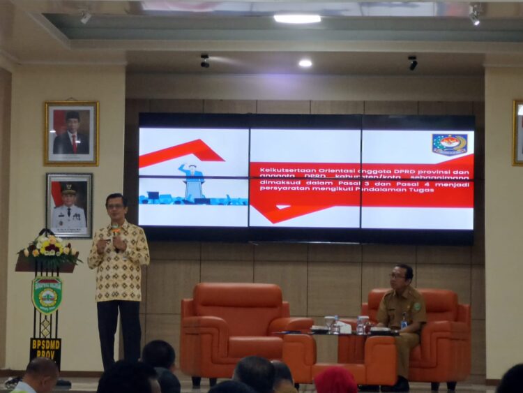 Pelatihan Training Of Trainers (TOT) Orientasi Bagi Anggota DPRD Tahun 2024