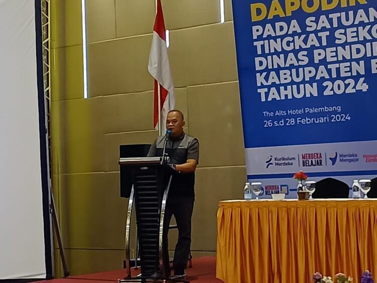 Pemerintah Kabupaten Banyuasin melalui Dinas pendidikan dan Kebudayaan Menggelar DAPODIK “Data Pokok Pendidikan” Pendidikan Tingkat Sekolah Dasar